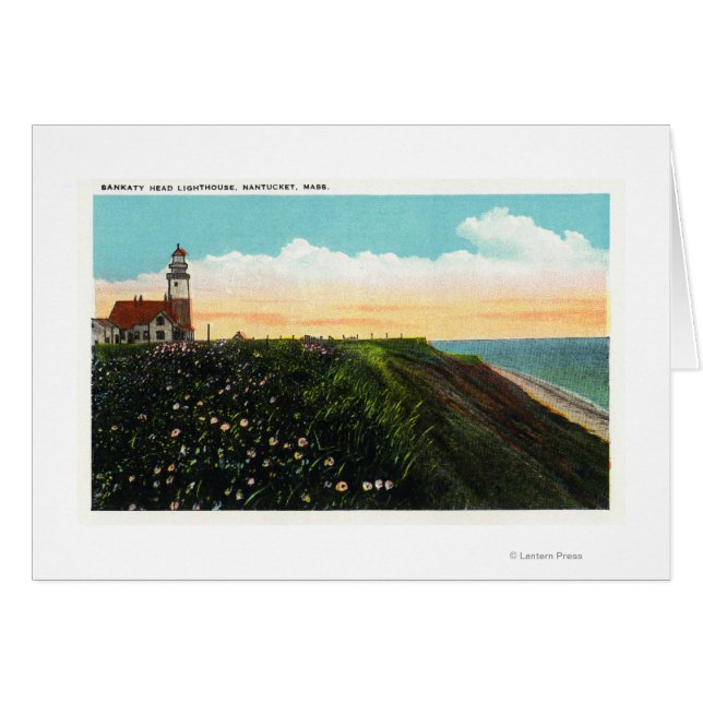 Ansicht von Sankaty Head Lighthouse (Vorderseite (Horizontal))