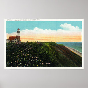 Ansicht von Sankaty Head Lighthouse Poster
