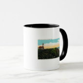 Ansicht von Sankaty Head Lighthouse Tasse (VorderseiteRechts)