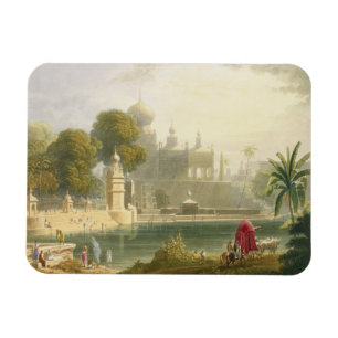 Ansicht von Sassoor im Deccan, von Volumen II von Magnet