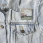Ansicht von Scarborough, mit einem Bergmann-Brigg Button (Beispiel)