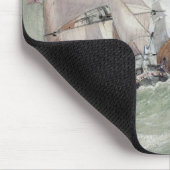 Ansicht von Scarborough, mit einem Bergmann-Brigg Mousepad (Ecke)