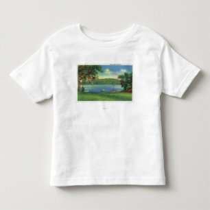 Ansicht von Scargo Hügel und Turm Kleinkind T-shirt