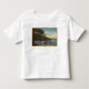 Ansicht von Schatz-Insel Kleinkind T-shirt