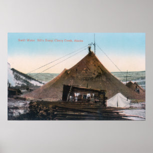 Ansicht von schnellem Wasser-Bills Dump Poster