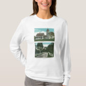 Ansicht von See Champlain Leuchtturm T-Shirt (Vorderseite)