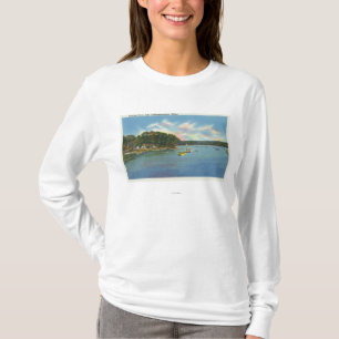 Ansicht von See Cobbosseecontee in Pernette Bucht T-Shirt