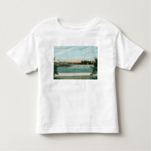 Ansicht von See MerrittOakland, CA Kleinkind T-shirt
