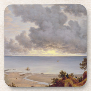 Ansicht von Shanklin, Insel von Wight, c.1827 (Öl Untersetzer