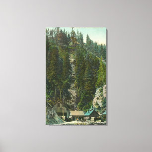 Ansicht von Shasta König MineKennett, CA Leinwanddruck