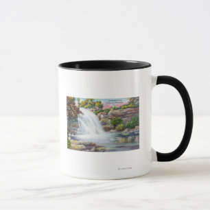 Ansicht von Shinglekill Fällen Tasse