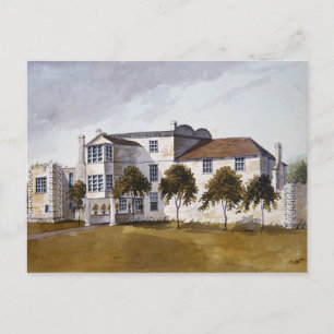 Ansicht von Sir Noel de Carons House, 1809 Feiertagspostkarte