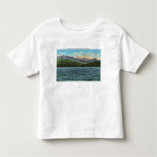 Ansicht von Snowy Mts von der Tupper See-Straße Kleinkind T-shirt