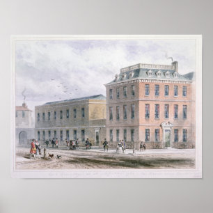 Ansicht von Soho Quadrat und von Carlisle-Haus Poster