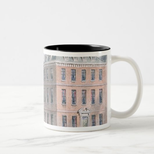 Ansicht von Soho Quadrat und von Carlisle-Haus Zweifarbige Tasse (Rechts)