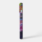 Ansicht von Space Paint Flow Art iPhone 15 Hülle (Linke Seite)