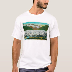 Ansicht von Spencer-Gletscher, nahe Seward, Alaska T-Shirt