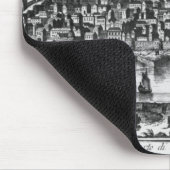 Ansicht von St. Malo Mousepad (Ecke)