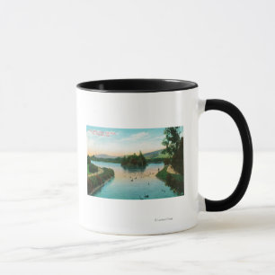 Ansicht von Stowe See an Golden Gate Park Tasse