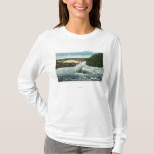 Ansicht von StrudelRapids Brücke und Strudel T-Shirt