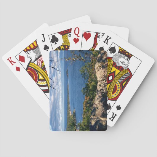 Ansicht von Sugarloaf Spielkarten (Rückseite)