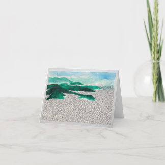 Ansicht von Taipei 101 Leere Mitteilungskarten