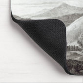 Ansicht von Tarquinia und von Corneto Mousepad (Ecke)