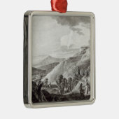 Ansicht von Tarquinia und von Corneto Silbernes Ornament (Rechts)