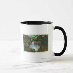 Ansicht von Taughannock Fällen, 215 Fuß hoch Tasse