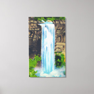 Ansicht von Taughannock Fällen Leinwanddruck