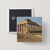 Ansicht von Tempel E, c.490-480 BC Button (Vorne & Hinten)