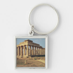 Ansicht von Tempel E, c.490-480 BC Schlüsselanhänger