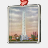 Ansicht von Texaco riesigem Thermometer Ornament Aus Metall (Links)