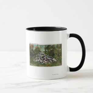 Ansicht von Thoreaus Steinhaufen Tasse