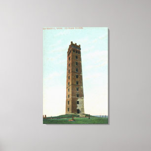 Ansicht von Tiltons Turm Leinwanddruck