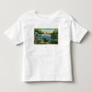 Ansicht von Toronto-Dampfer Kleinkind T-shirt