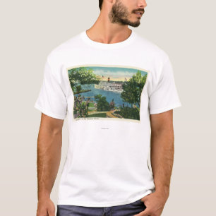 Ansicht von Toronto-Dampfer T-Shirt