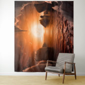 Ansicht von Trappist-1f Exoplanet Wandteppich (Beispiel)