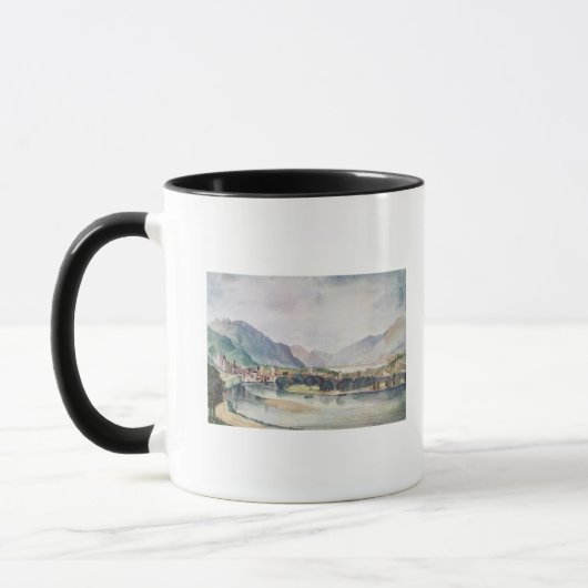 Ansicht von Trente, 1494 Tasse (Links)
