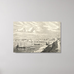 Ansicht von Tripoli Leinwanddruck