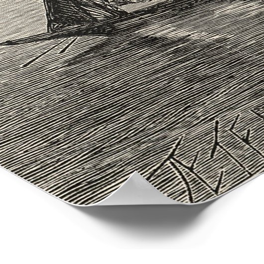 Ansicht von Tripolis Poster (Ecke)