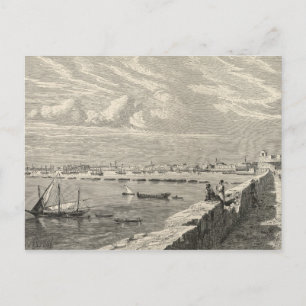 Ansicht von Tripolis Postkarte