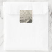 Ansicht von Tripolis Quadratischer Aufkleber (Tasche)