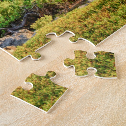 Ansicht von Tulum-Ruinen, Gott des Wind-Tempels, Puzzle (Seite)