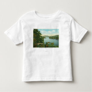 Ansicht von unterem Saranac See von der Kleinkind T-shirt