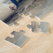 Ansicht von unterhalb des Portico des Tempels von Puzzle (Seite)