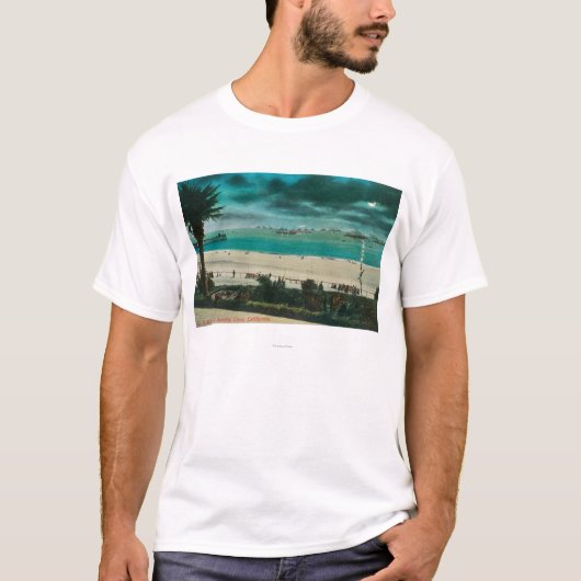 Ansicht von US-Kriegsschiffen im OceanSanta Cruz, T-Shirt (Vorderseite)