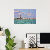 Ansicht von Venedig, Italien Fotografie Poster (Heimbüro)