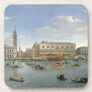 Ansicht von Venedig von der Insel von San Giorgio, Getränkeuntersetzer
