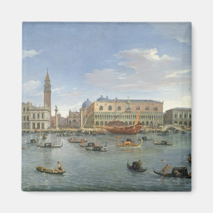 Ansicht von Venedig von der Insel von San Giorgio, Magnet
